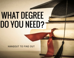 What degree do you need_