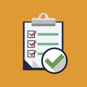 Vector checklist icon