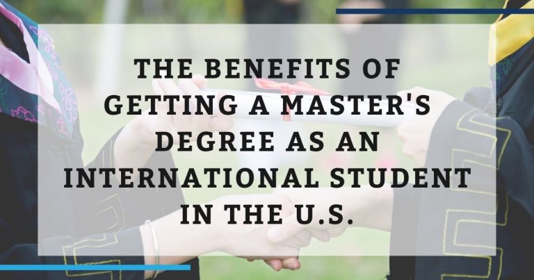 masters degree international education